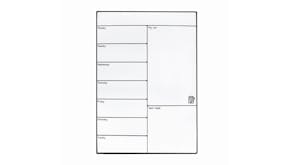 Kmall Magnetic Dry-Erase Week-At-A-Glance Memo Board