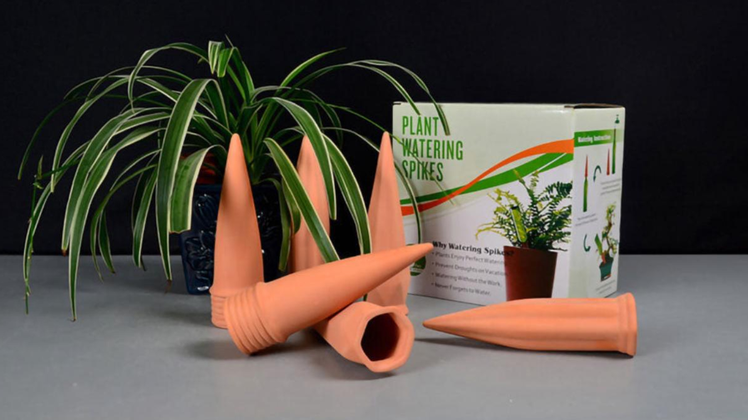 Kmall Terracotta Garden Watering Spikes 6pcs.