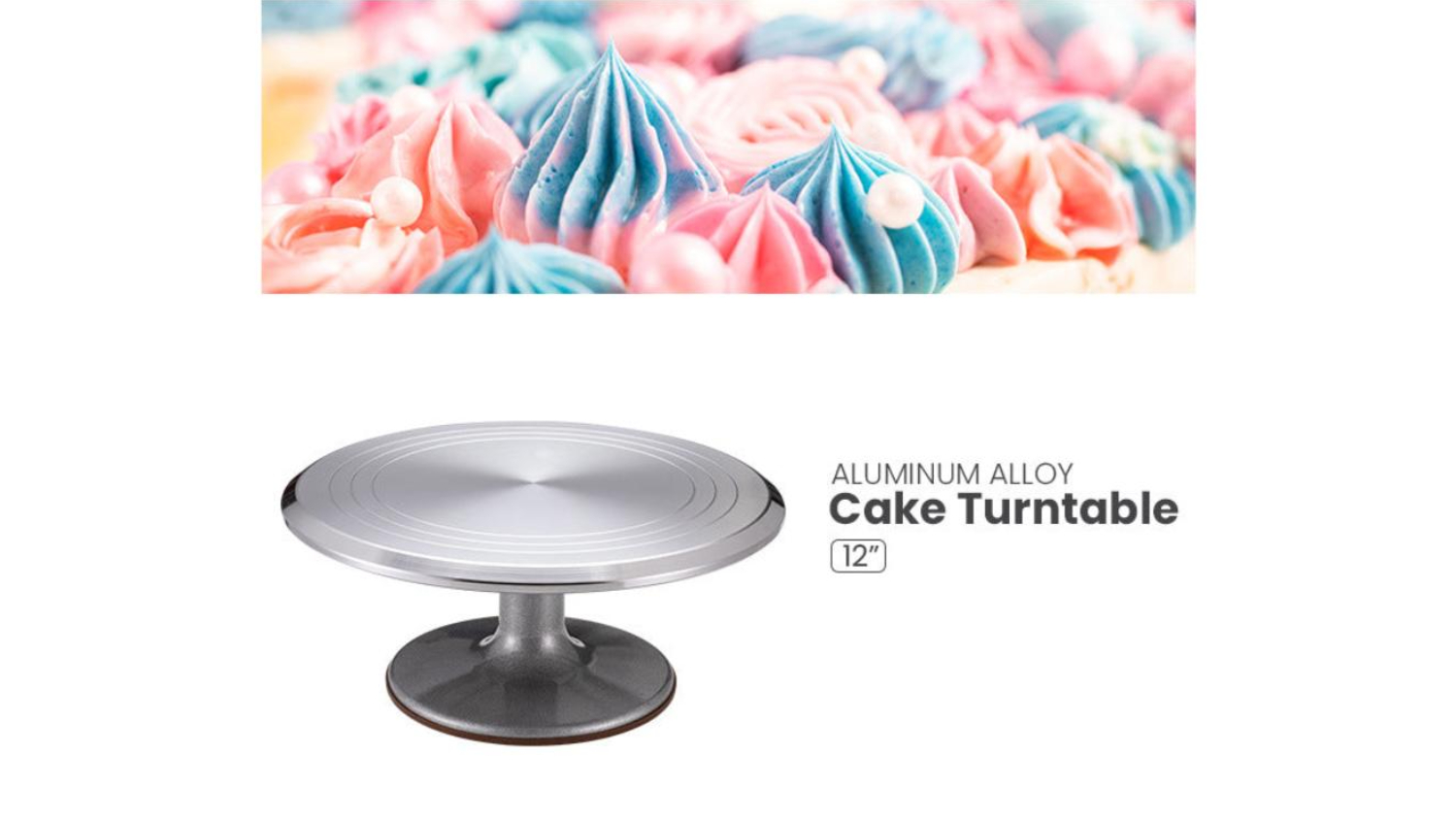 Kmall Aluminium Revolving Cake Stand 31cm Harvey Norman New Zealand