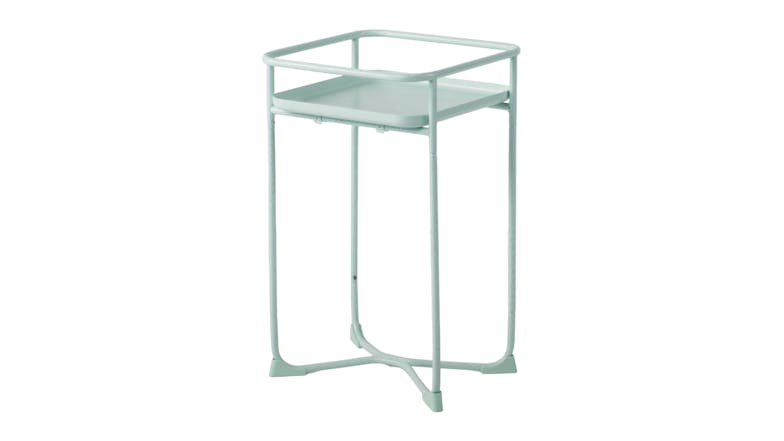 Kmall Modern Square Metal Frame Sidetable - Mint