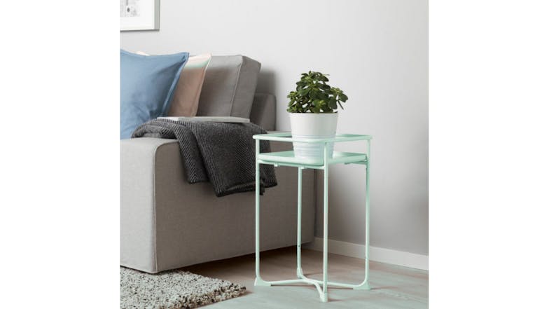 Kmall Modern Square Metal Frame Sidetable - Mint