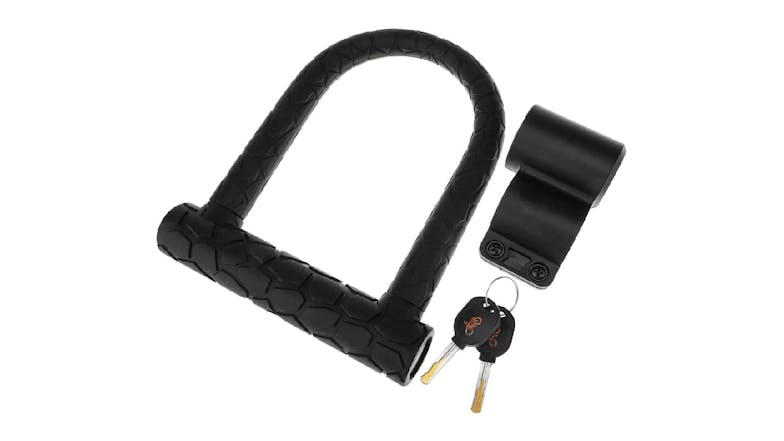 Kmall Anti-Theft Key Operated U-Lock - Black