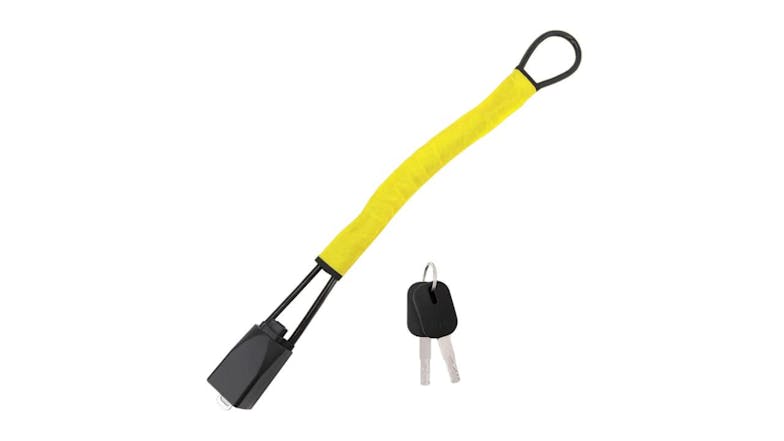 Kmall Anti-Theft Wire Steering Wheel Lock - Yellow