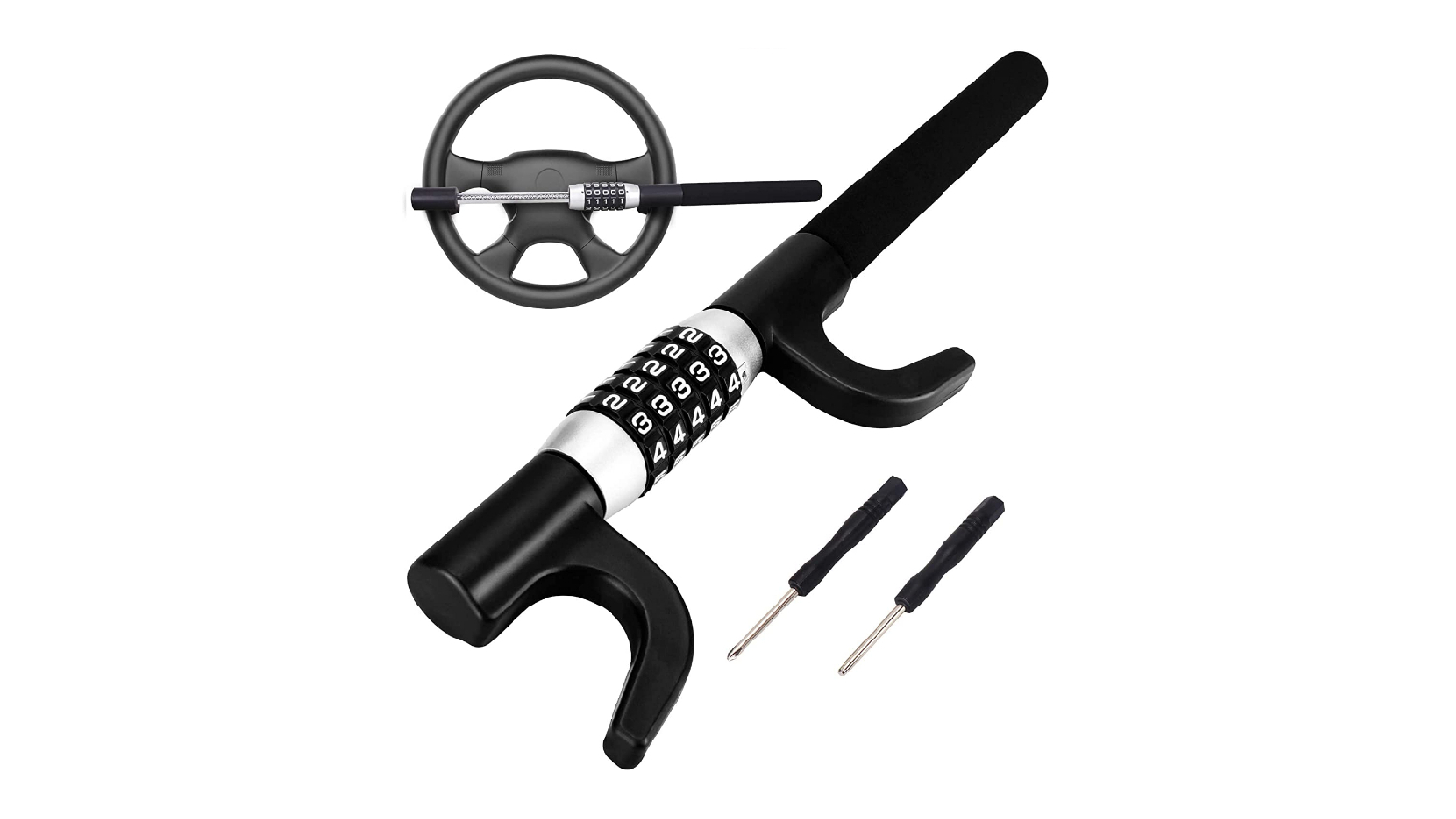 Kmall Steering Wheel Combination Lock Harvey Norman New Zealand