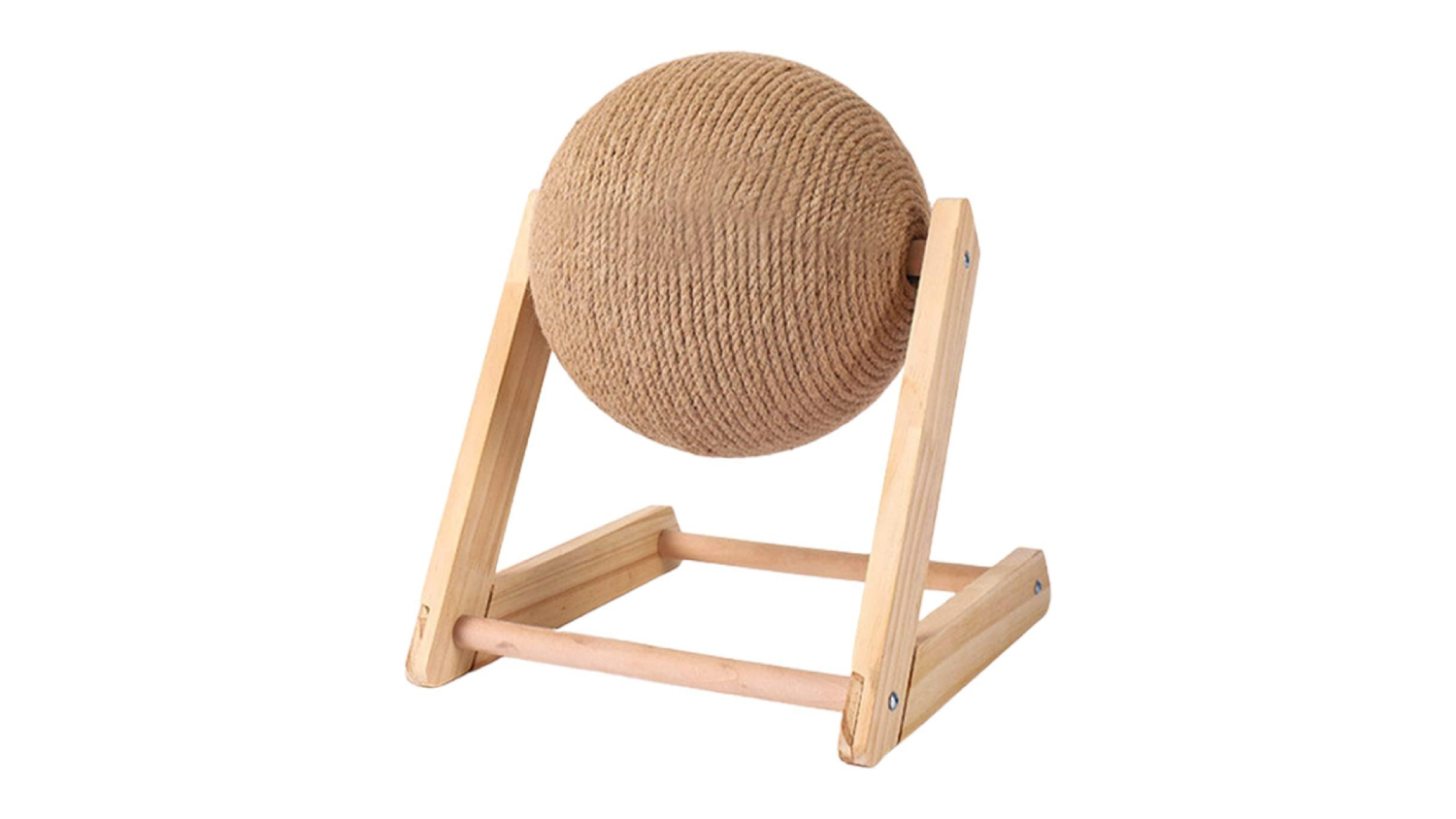 Kmall Rolling Sisal Cat Scratcher Ball