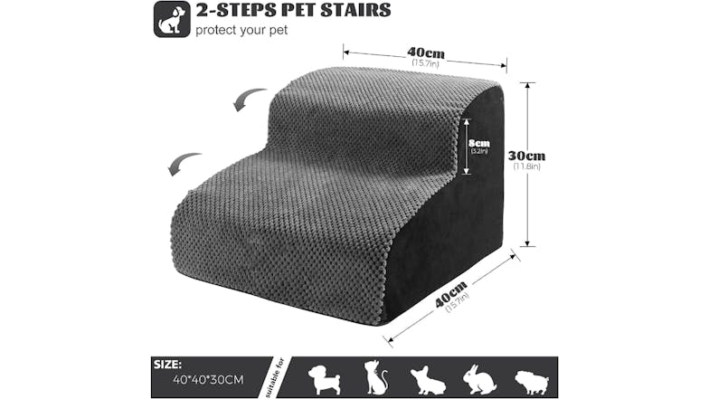 Kmall Water-Resistant High-Density Foam Pet Stairs