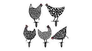 Kmall Decorative Yard Stakes 5pcs. - Chickens