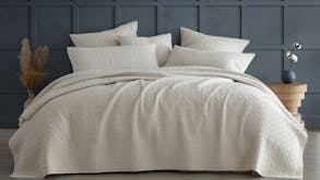 Kayo Linen Queen/King Coverlet by Platinum
