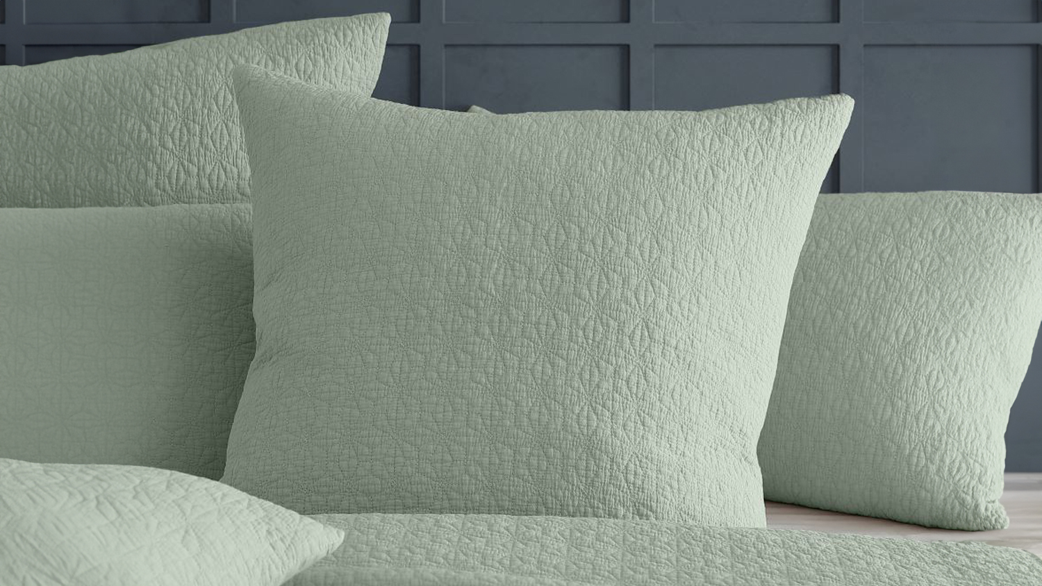 Kayo Sage European Pillowcase by Platinum Harvey Norman New Zealand