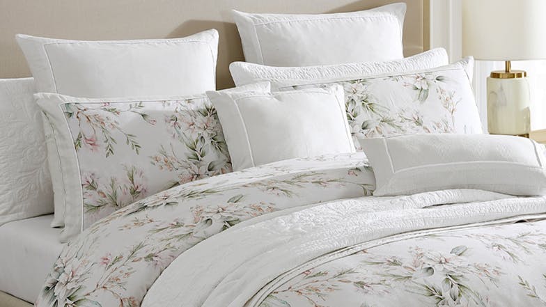 Amandaline Ivory European Pillowcase by Private Collection