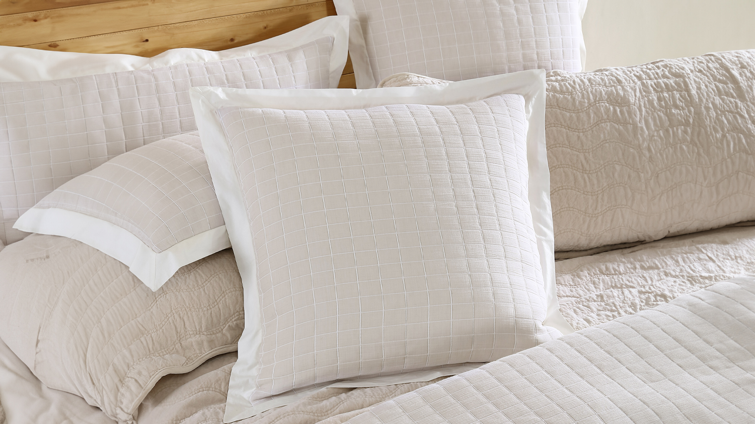 Kingston Stone European Pillowcase by Private Collection