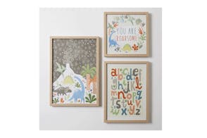 Roarsome Assorted Wall Art Pack by Jiggle and Giggle