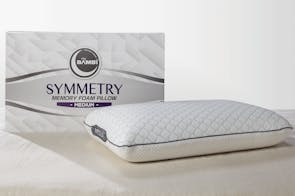 Symmetry Memory Foam Pillow Medium by My Bambi
