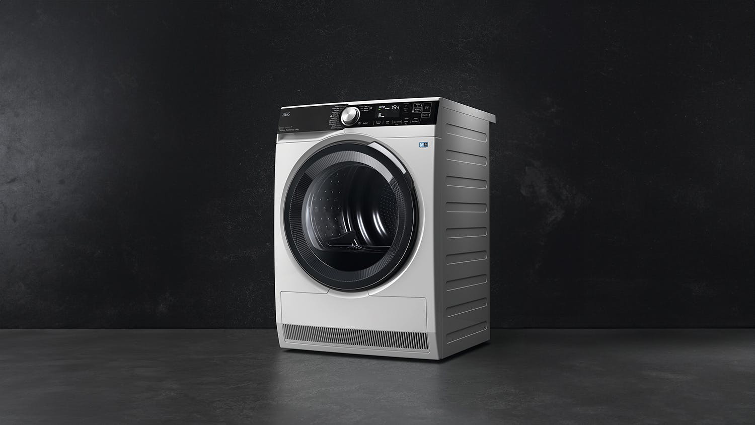 AEG 9kg 11 Program Heat Pump Condenser Dryer (8000 Series/T859M6OBC)