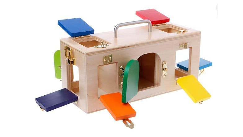 Kmall Wooden Sensory Busy Box