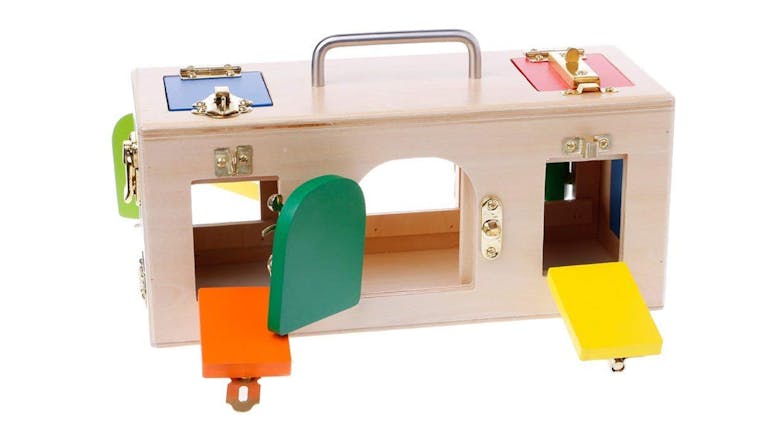 Kmall Wooden Sensory Busy Box