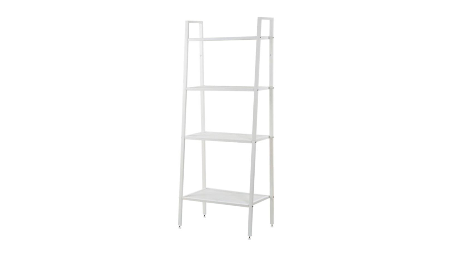 Kmall 4Tier Metal Mesh Ladder Shelf White Harvey Norman New Zealand
