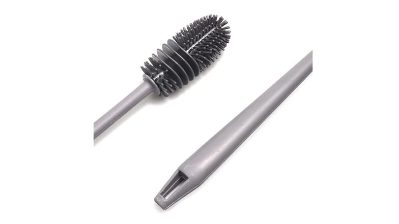 Kmall Long Handle Silicone Bottle Cleaning Brush 2pcs. - Grey