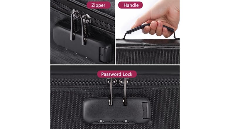 Kmall 3-Tier Disaster-Proof Document Organiser with Combination Lock