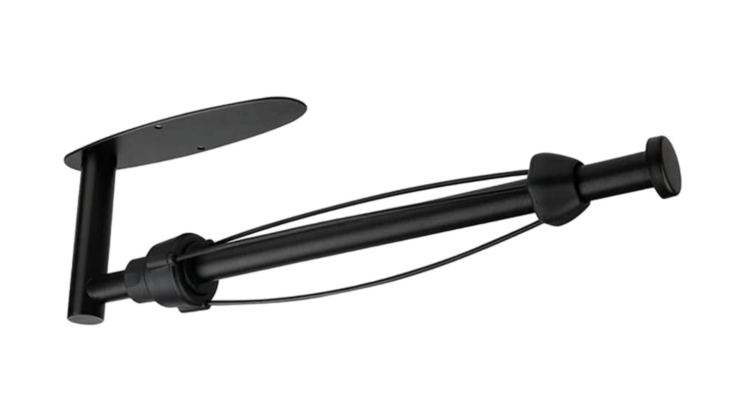 Kmall Secure Multi-Position Paper Towel Holder - Matte Black