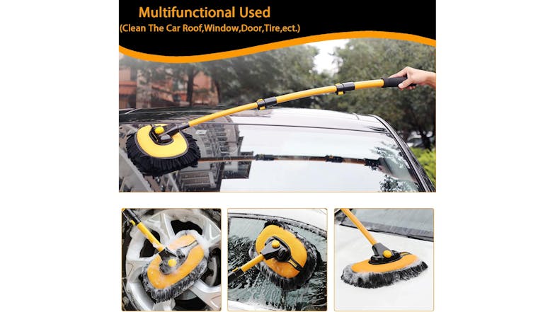 Kmall Telescopic Wide Area Car Wash Mop with Mop Pad 2pcs.