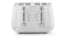 DeLonghi Eclettica 4 Slice Toaster - Whimsical White (CTY4003.W)