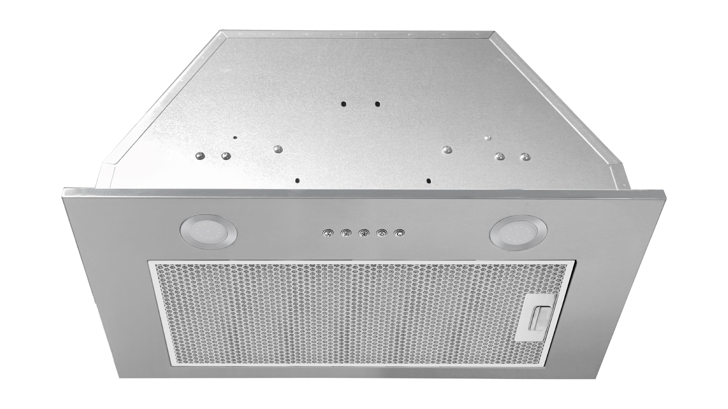Robinhood 52cm Insert Integrated Rangehood - Stainless Steel or Black (RPC 520/RPC3CL52SS/MB)
