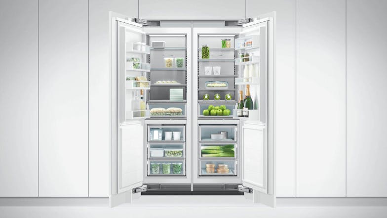 Fisher & Paykel 220L Integrated Single Door Vertical Freezer with Ice Maker - Panel Ready (Series 11/RS4621FLJK1)