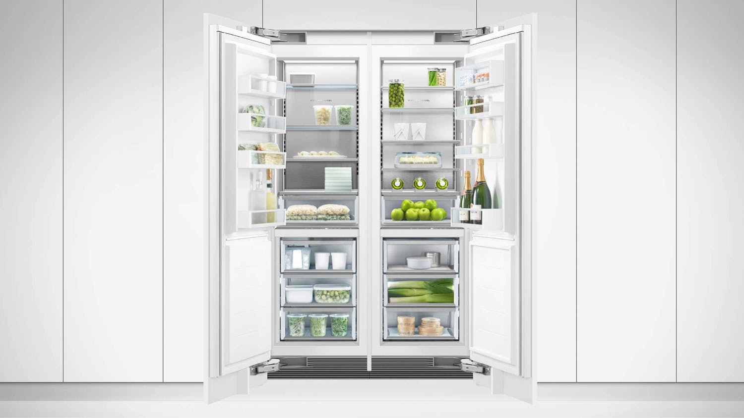 Fisher & Paykel 351L Integrated Single Door Fridge with Water Dispenser - Panel Ready (Series 11/RS6121SRHK1)