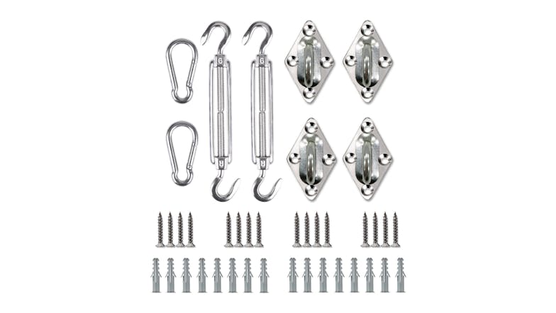 Kmall Sun Shade Sail Instillation Hardware Set 8pcs.