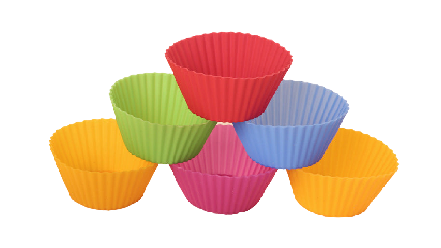 Kmall Silicone Cupcake Wrappers 24pcs. Multicoloured Harvey Norman