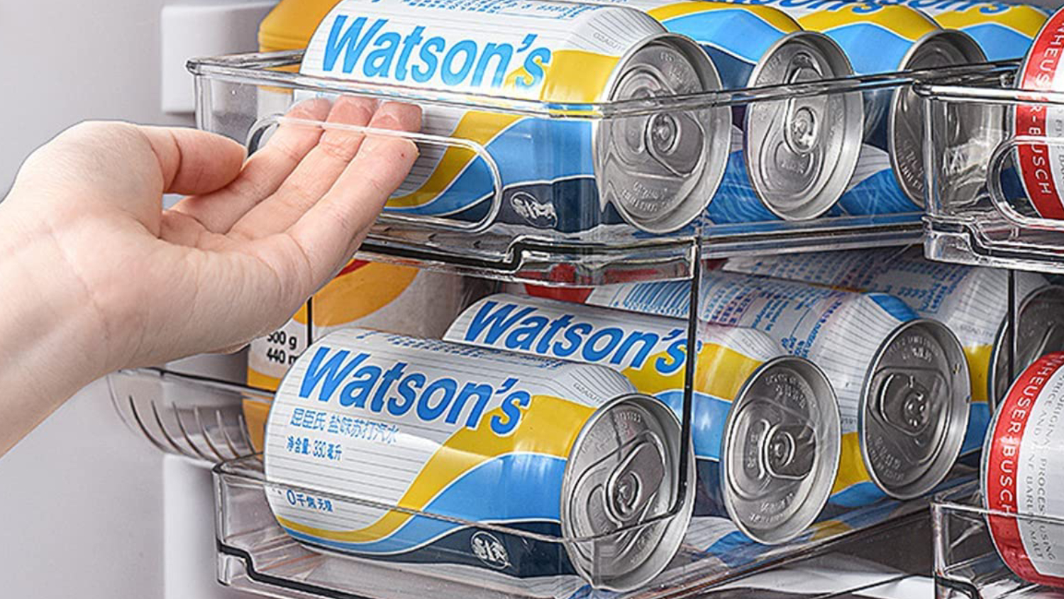 Kmall Rolling Can Refrigerator Pull-Out Organiser