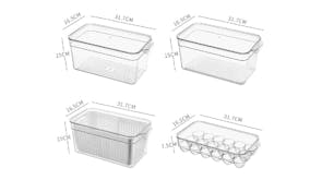 Kmall Plastic Refrigerator Organiser Tubs 4pcs.