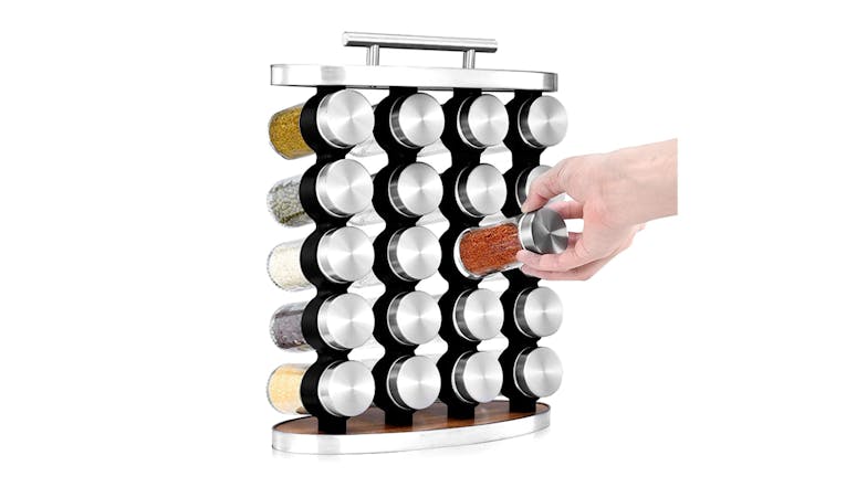 Kmall 20 Jar Standing Spice Rack