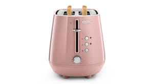 DeLonghi Eclettica 2 Slice Toaster - Playful Pink (CTY2003.PK)