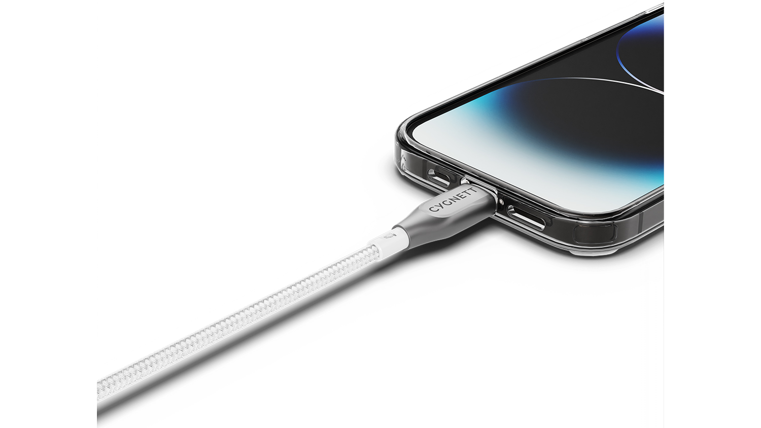 Cygnett Armoured USB-A to Lightning Cable 3m - White (CY4663PCCAL)