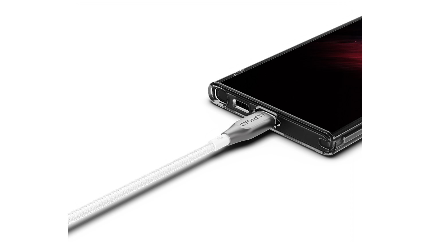 Cygnett Armoured USB-C to USB-C Cable 3m - White (CY4679PCTYC)