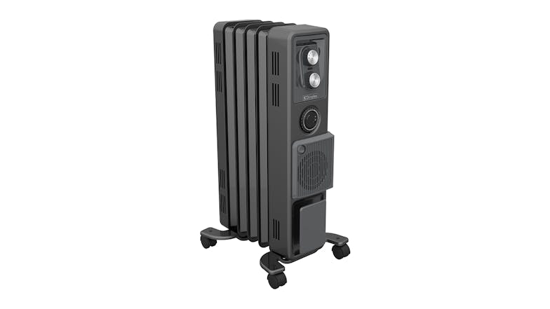 Dimplex 1500W Oil Free 5 Fins Column Heater with Timer & Turbo Fan - Black (ECR15TIF)