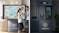LG 638L Quad Door Fridge Freezer with Ice & Water Dispenser - Matte Black (GF-D700MBLC)