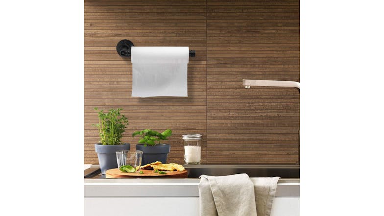 Kmall Wall-Mounted Paper Towel Holder - Matte Black