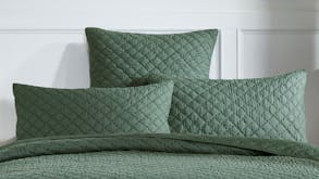 Hastings Green European Pillowcase by L'Avenue