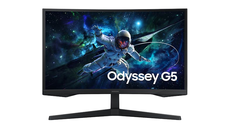 Samsung 27" Odyssey G5 Curved QHD Gaming Monitor - 2560x1440 165Hz 1ms VA Panel