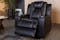 White Haven Leather Electric Recliner Chair