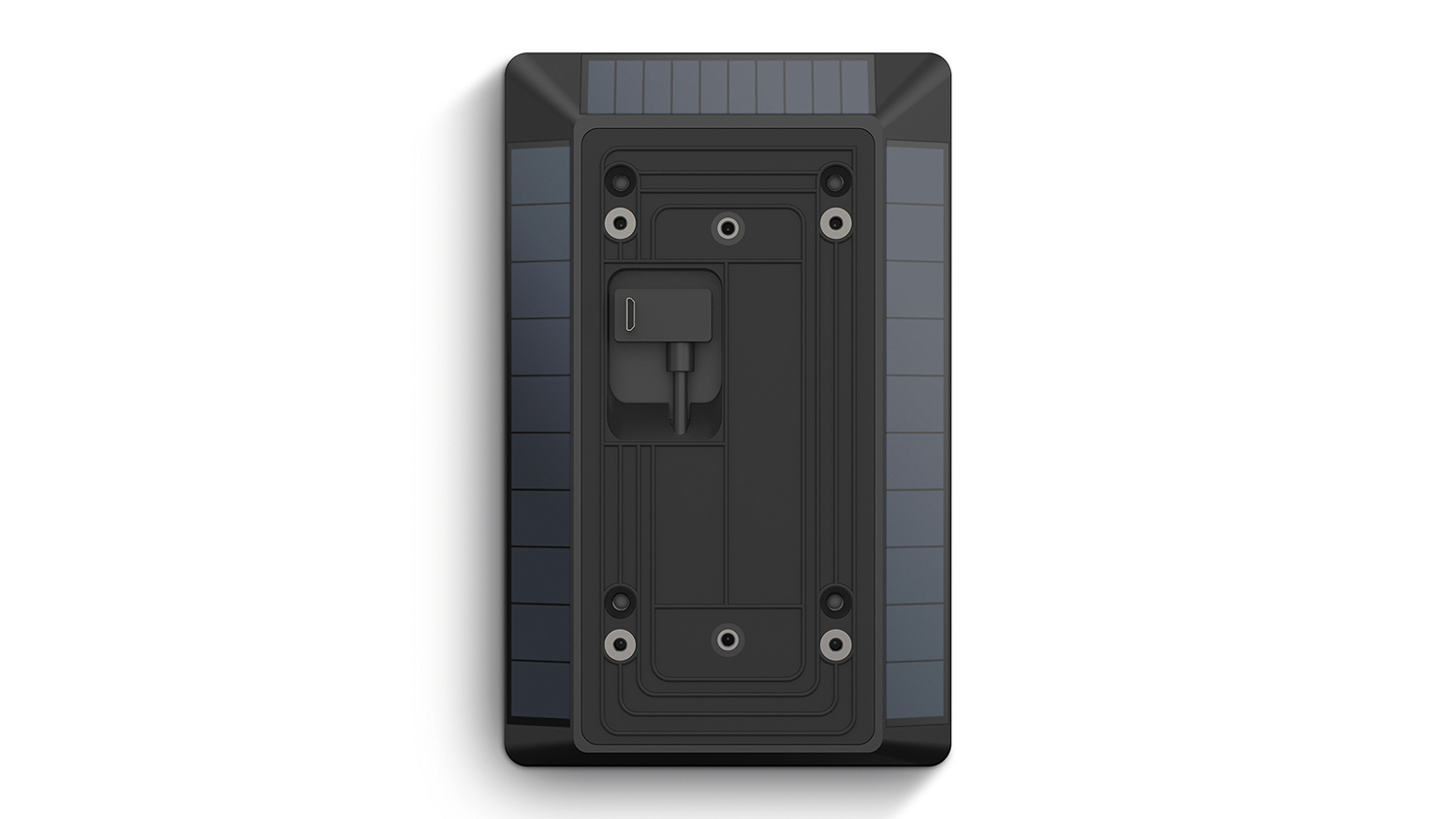 Ring 0.57W Micro-USB Solar Mount Charger for Ring Video Doorbell (2nd Gen) - Black