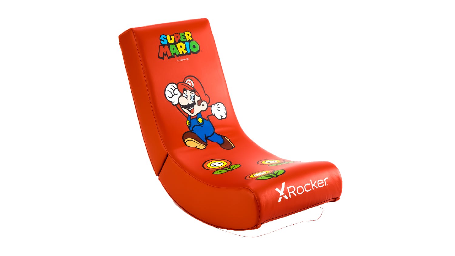X Rocker Pose Licensed Floor Rocker Chair - Mario