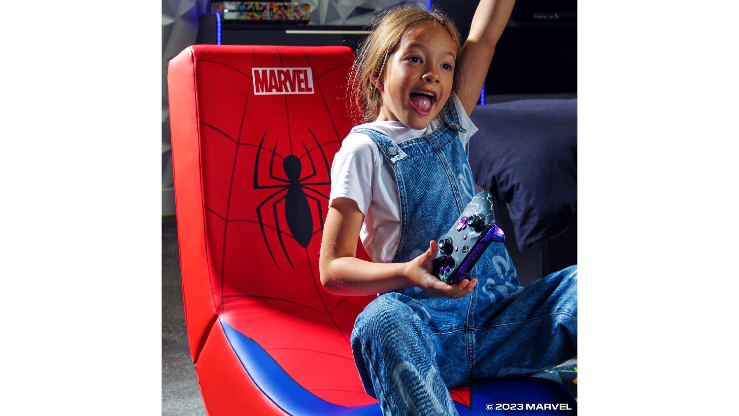 X Rocker Floor Rocker Chair -Spider-Man | Harvey Norman New Zealand