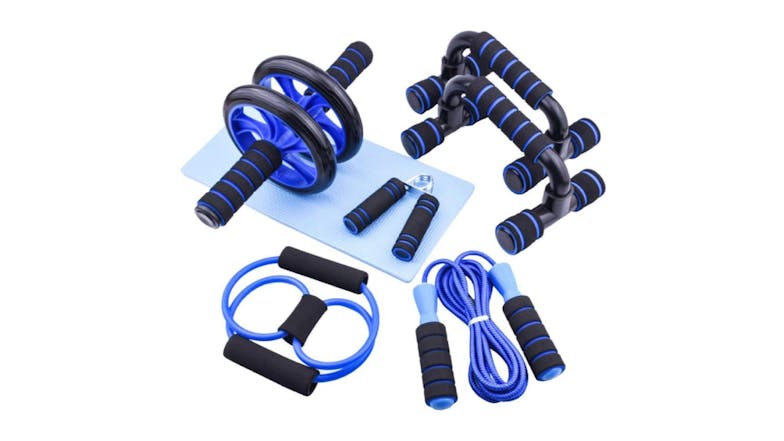 Kmall 5-in-1 At-Home Ab Roller Workout Starter Kit 5pcs.