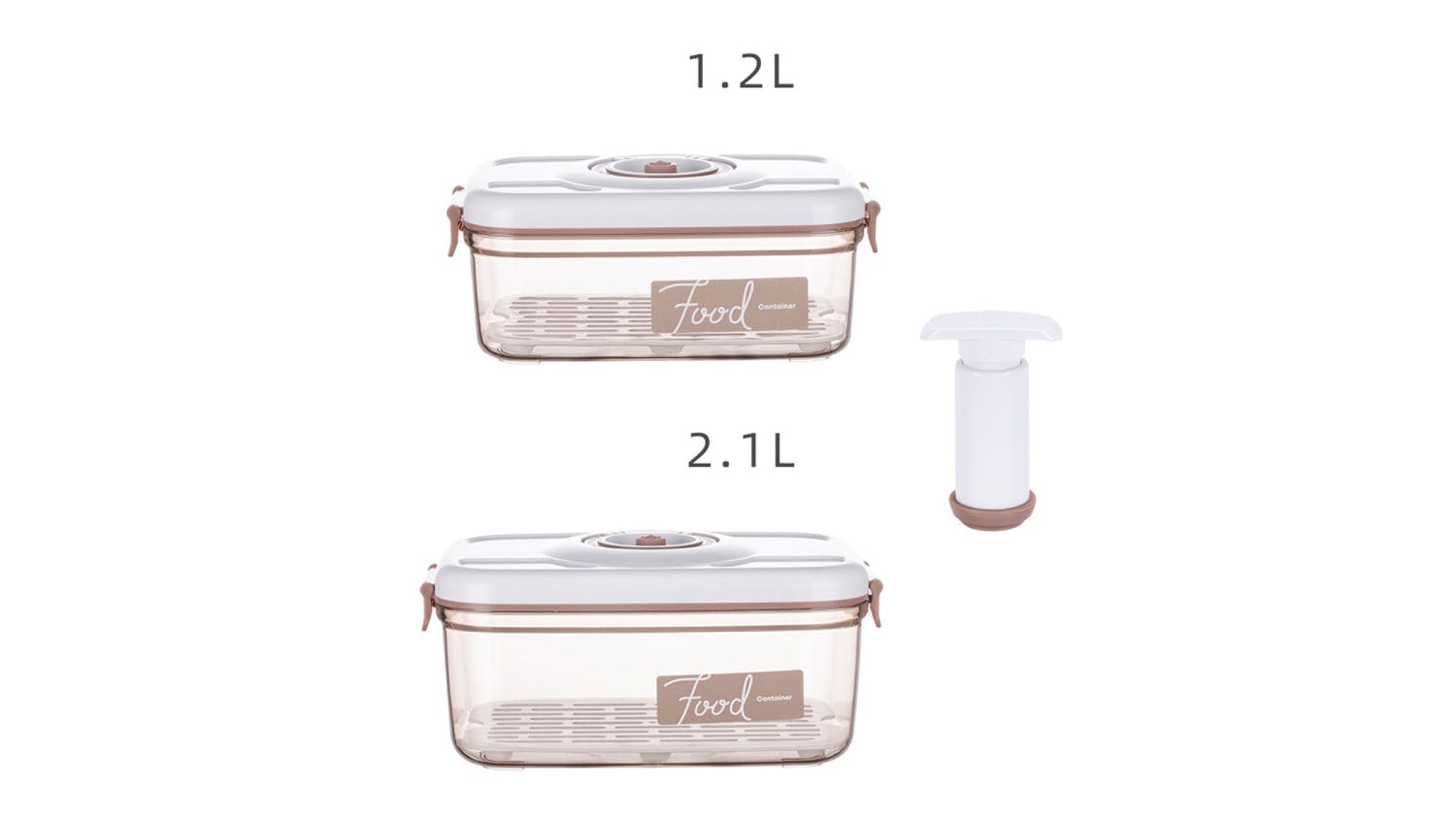 Kmall Air-Tight Food Preservation & Storage System 3pcs.