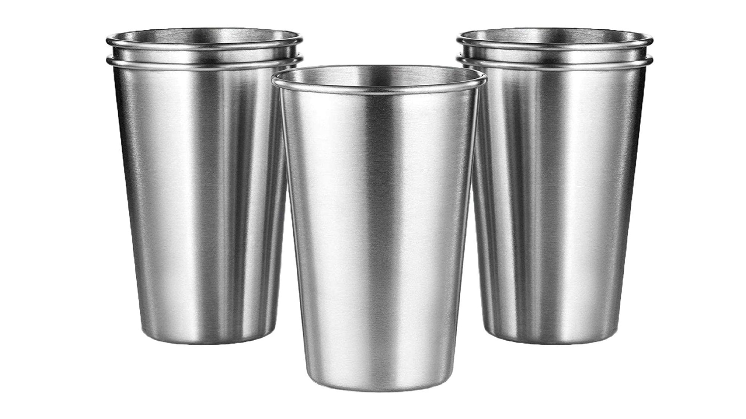 Kmall Stainless Steel Pint Cups 5pcs.