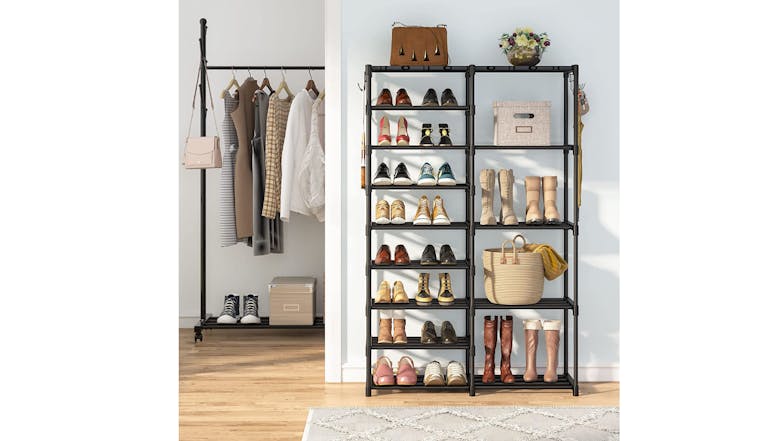 Kmall Multi-Tiered Shoe Rack 84.5 x 141.5cm